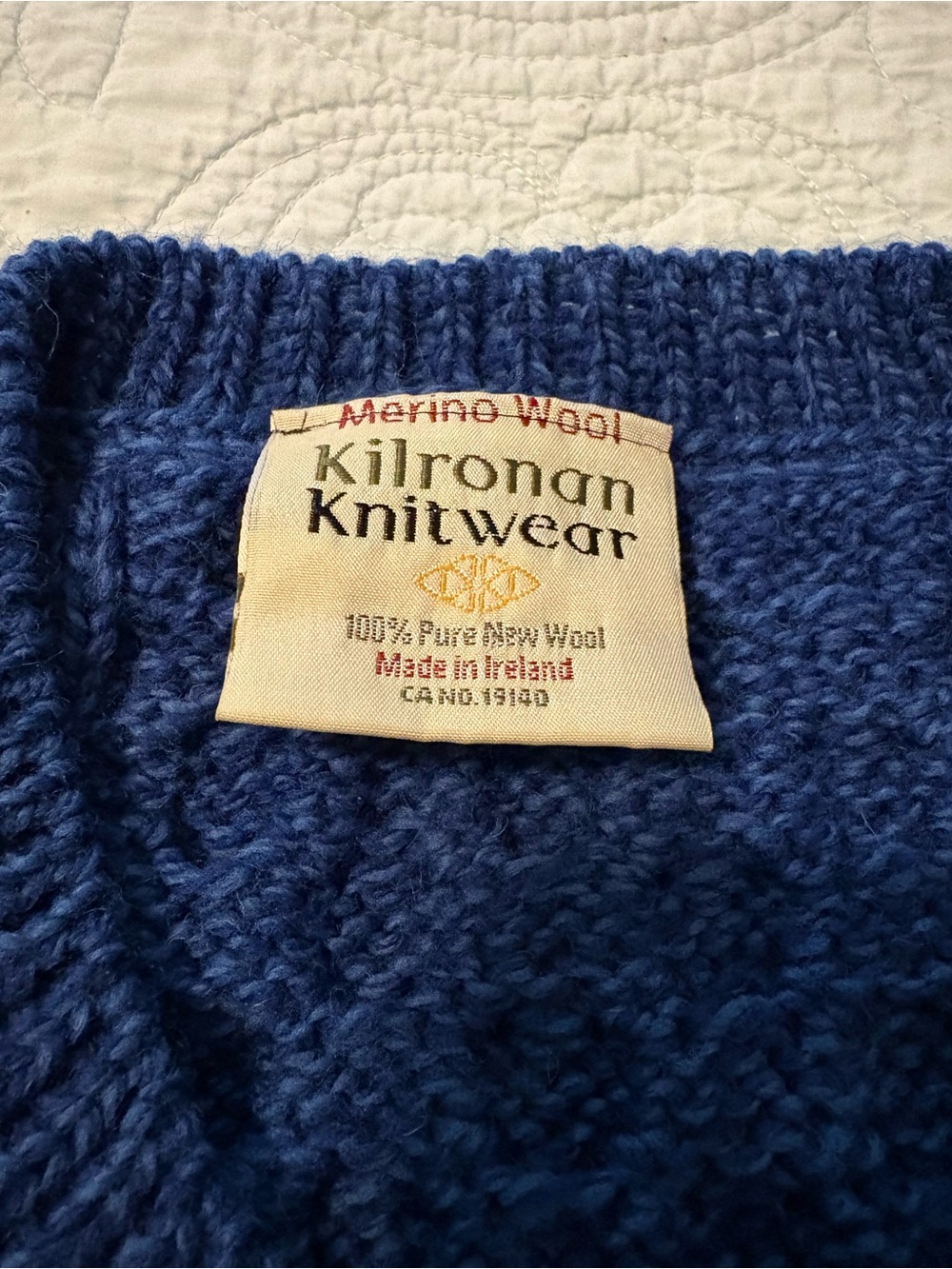 Aran merino wool cardigan. Size XXL - Picture 3 of 7